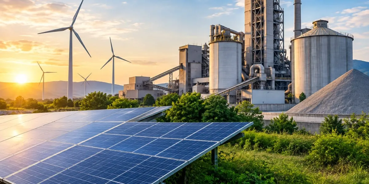 Cement Makers Step Up Green Energy Investments to Cut Costs, Emissions