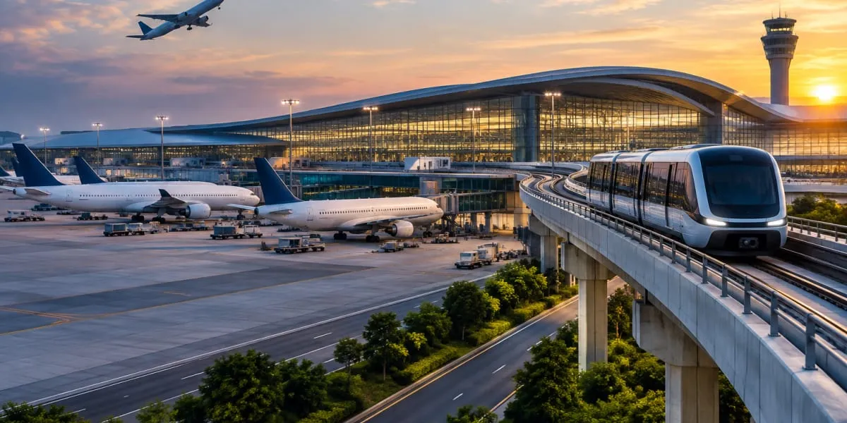 Delhi Airport Plans Rs. 70 bn Expansion, 7.3-km APM Link by 2030