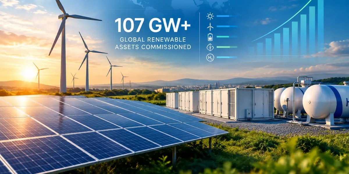 Smartgrid Analytics Exceeds 107 GW in Global Renewables