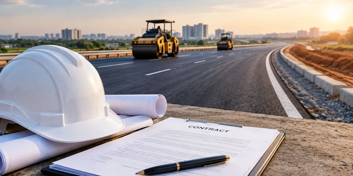 NCC Receives Rs. 12.86 bn Road Contract in Telangana