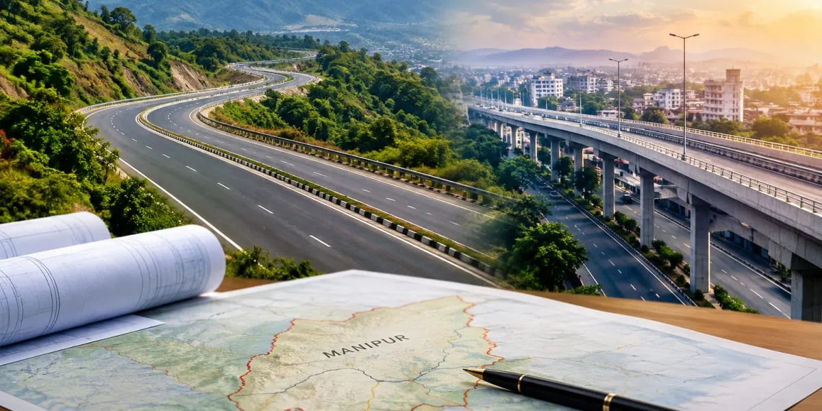 Manipur CM Seeks Early Highway Start, Imphal Road Approval