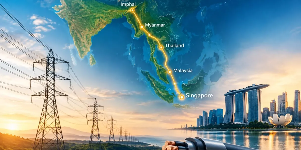 India, Singapore Explore 3,000-km Power Corridor