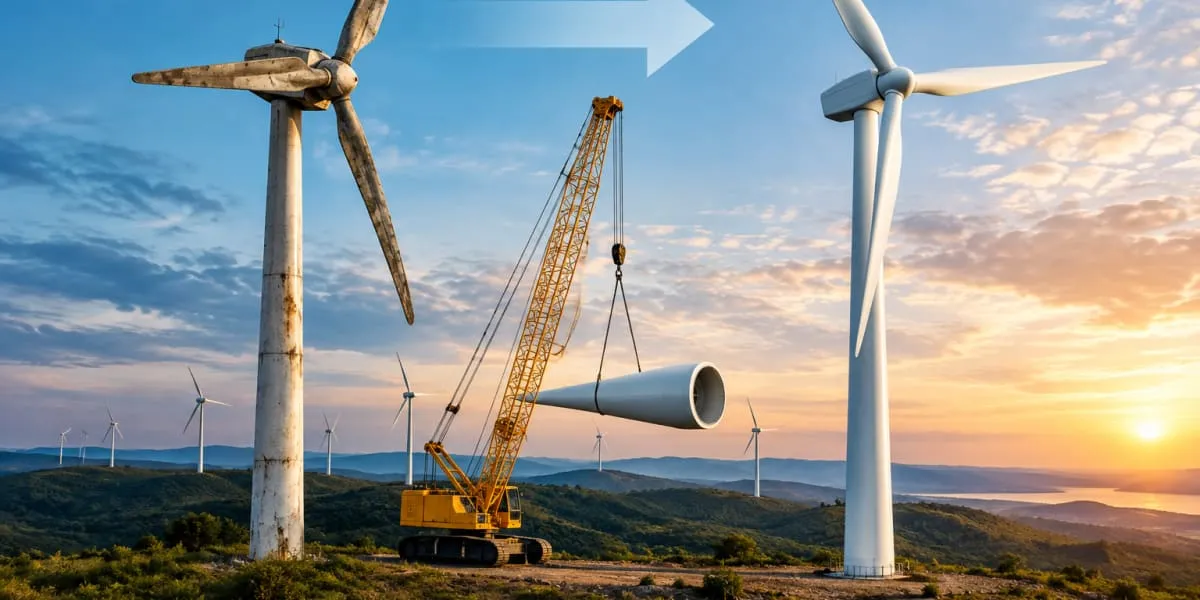 Government Plans to Repower 25 GW of Ageing Wind Projects