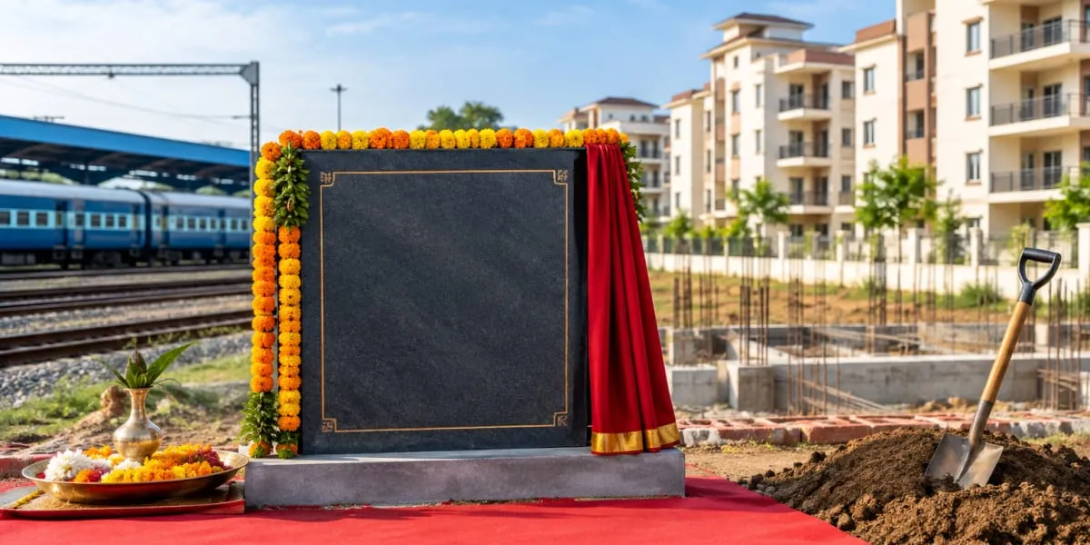 NFR Lays Foundation for Rs. 500 mn Railway Colony in Dibrugarh