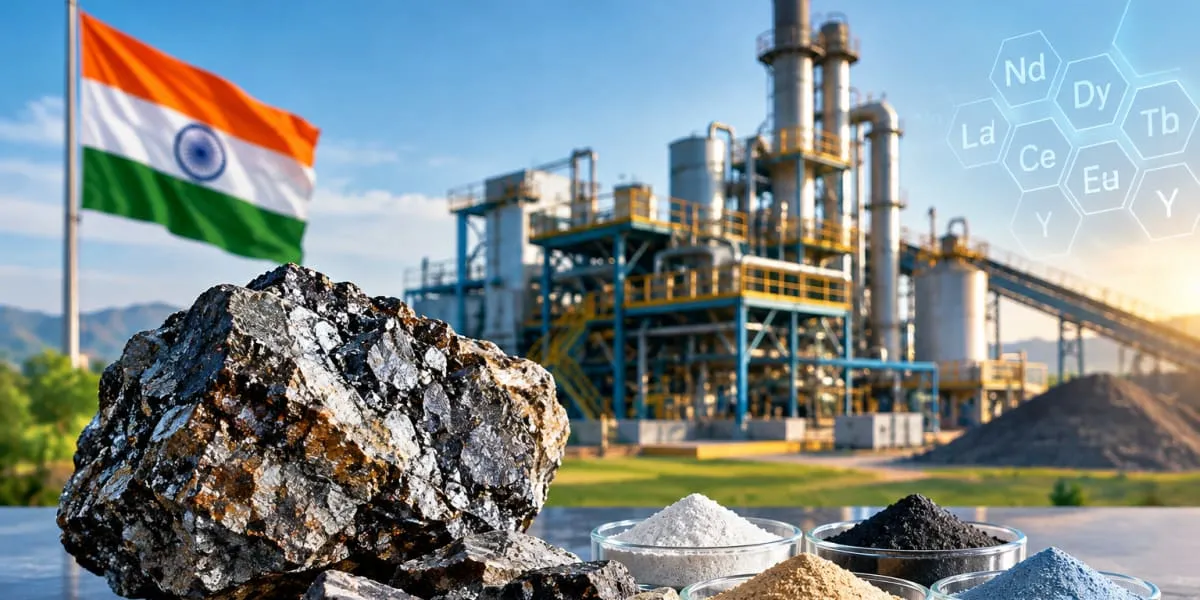 India to Scale Rare Earth Processing for Domestic Minerals Ecosystem