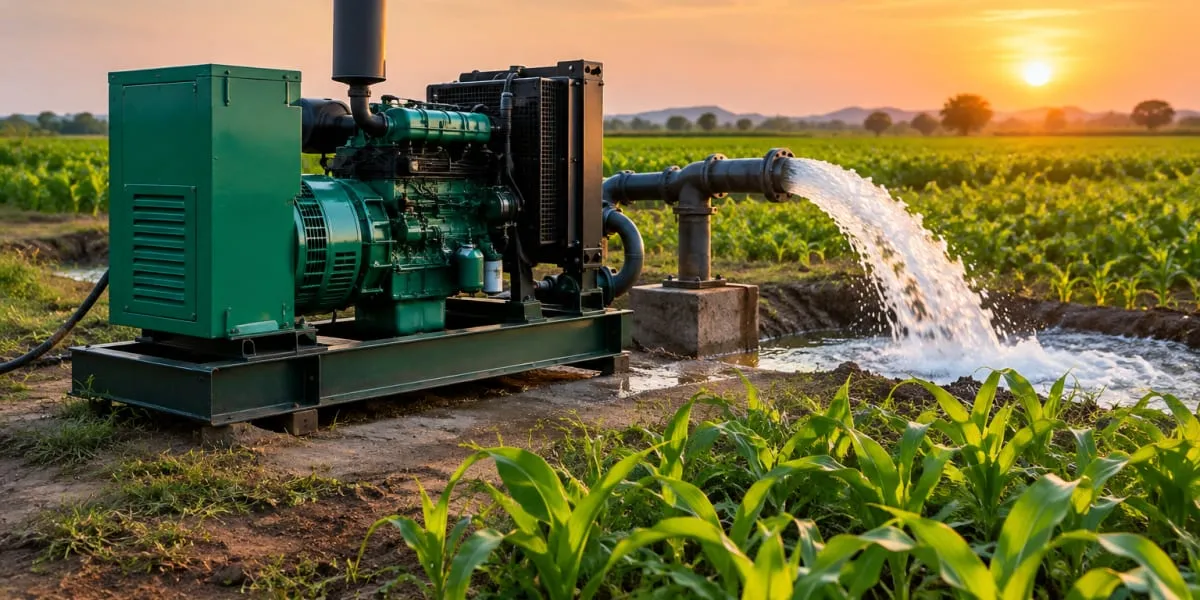 Farmers Use Diesel Generators amid Power Cuts in Nalgonda