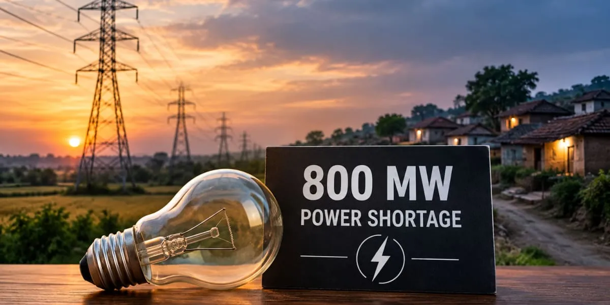Madhya Pradesh Faces 800 MW Power Shortage as Rural Cuts Spread