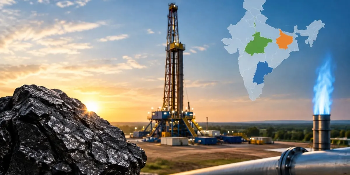 Essar Oil & Gas Awarded Five CBM Blocks Across Three States