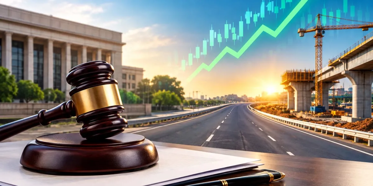 PNC Infratech Gains 7% as Delhi HC Stays Bidding Ban