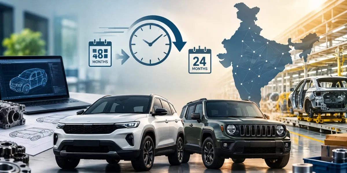Stellantis India to Halve Vehicle Development Time, Boost Localisation