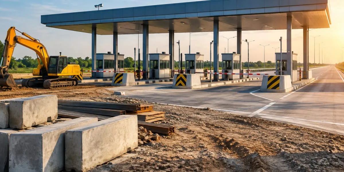 Faridabad-Jewar Expressway Toll Plaza Work Begins at Mohna