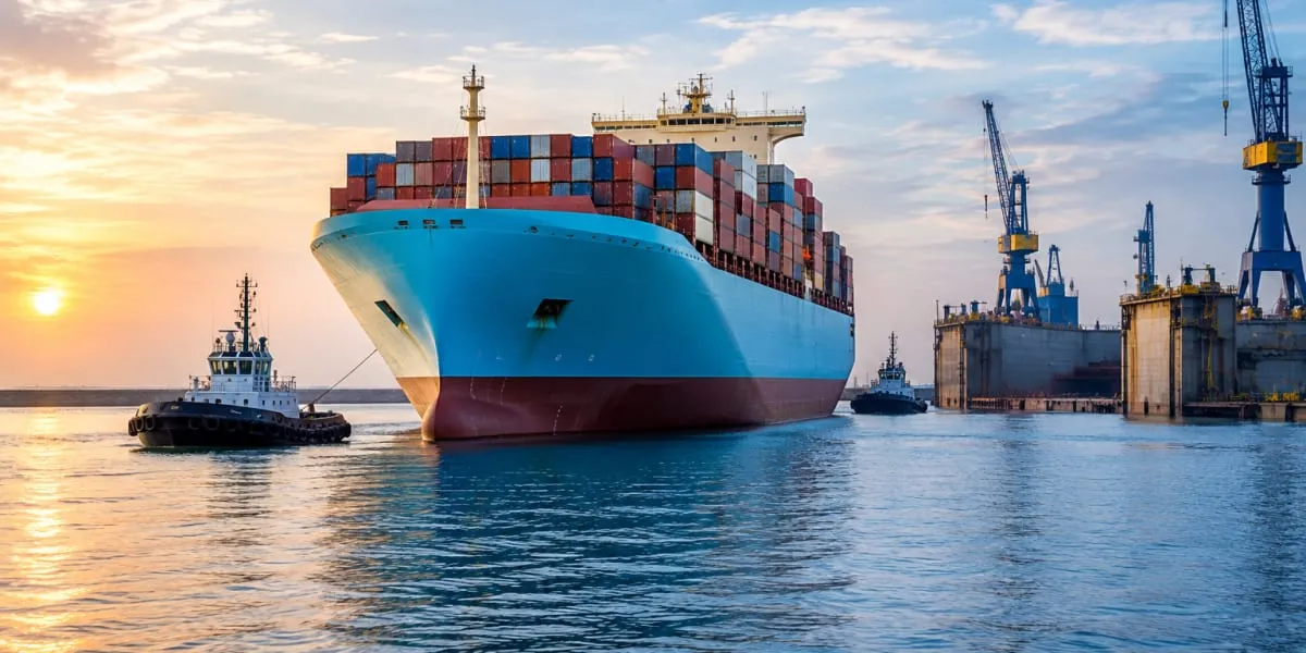 Maersk Docks First Vessel in India at Kattupalli Shipyard