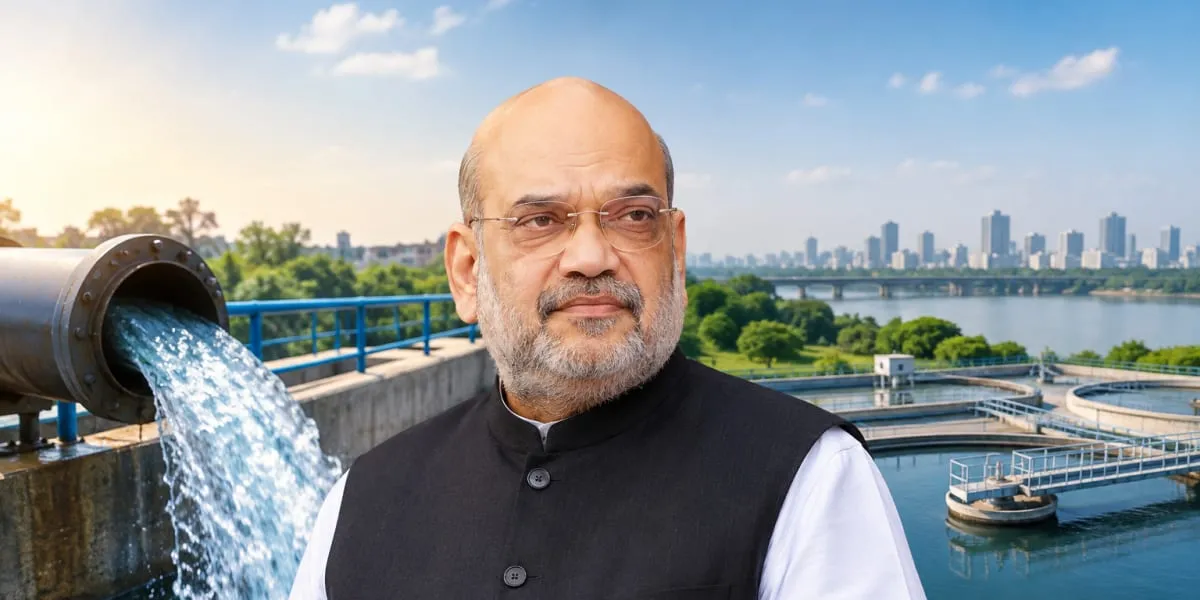 Amit Shah to Launch Delhi Water, Sewage Projects Worth Rs. 80 bn