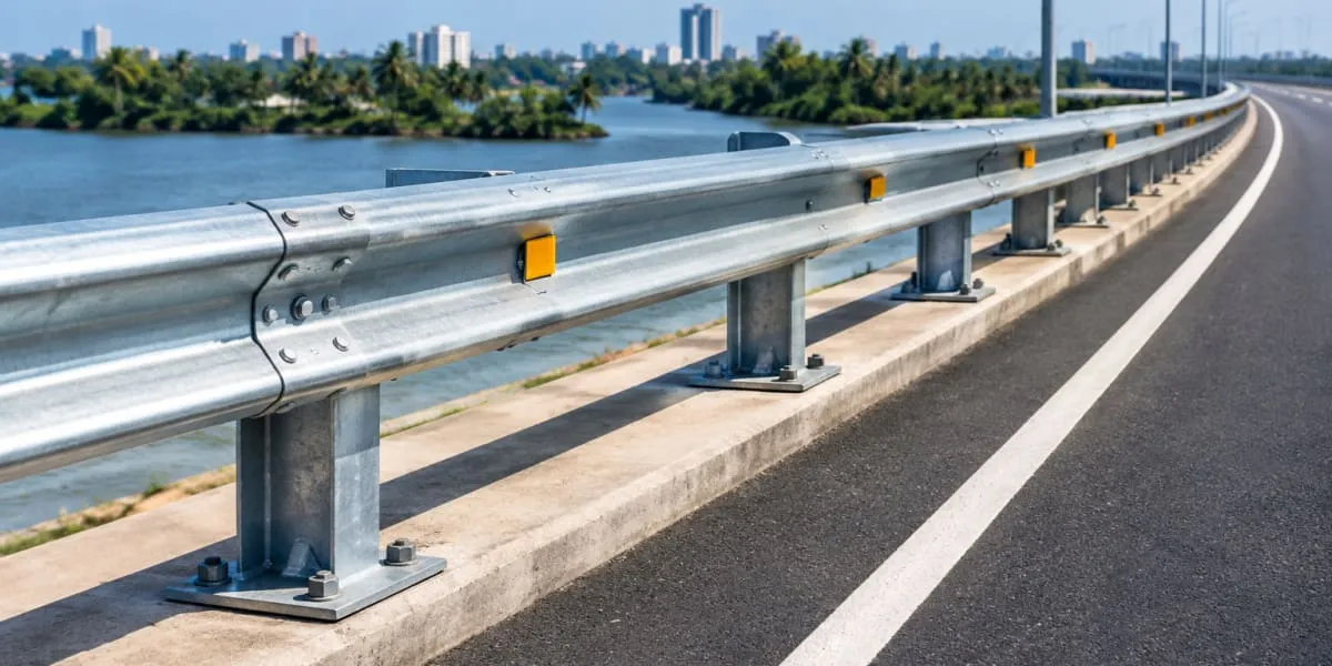 NH 66 Kochi Bypass Gets New Crash Barriers