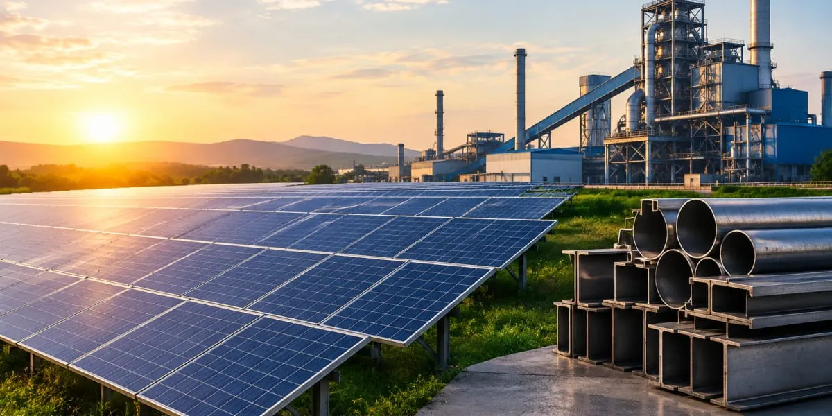 Sunsure Energy to Supply 30 MWp Solar Power to Evonith Steel