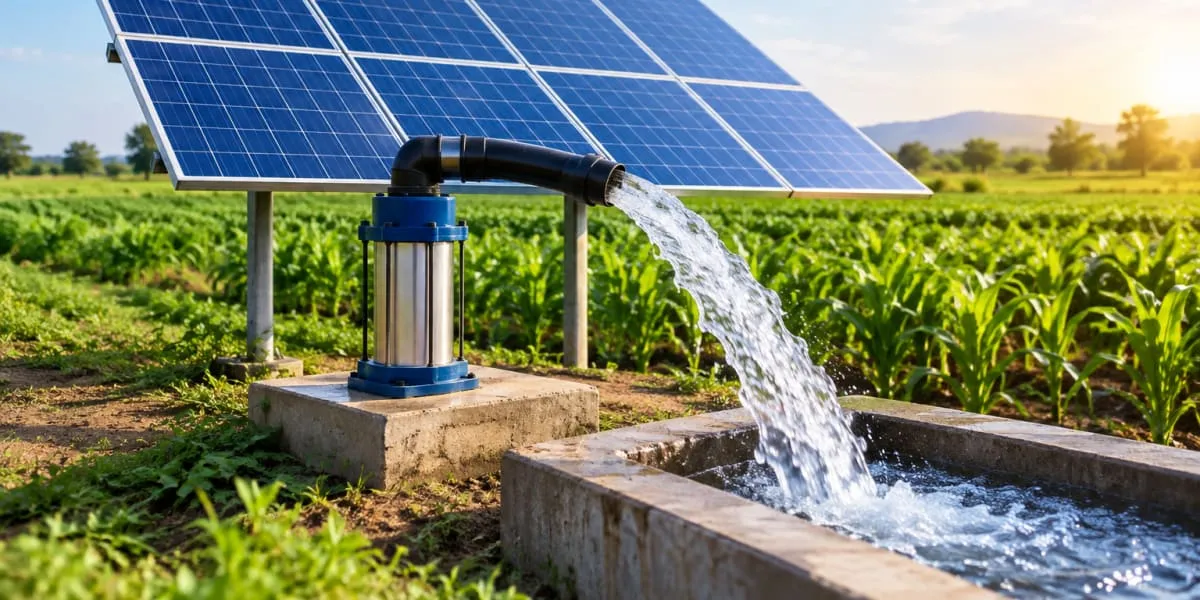 GK Energy Wins Rs. 3.3 bn Order for 14,000 Solar Pumps