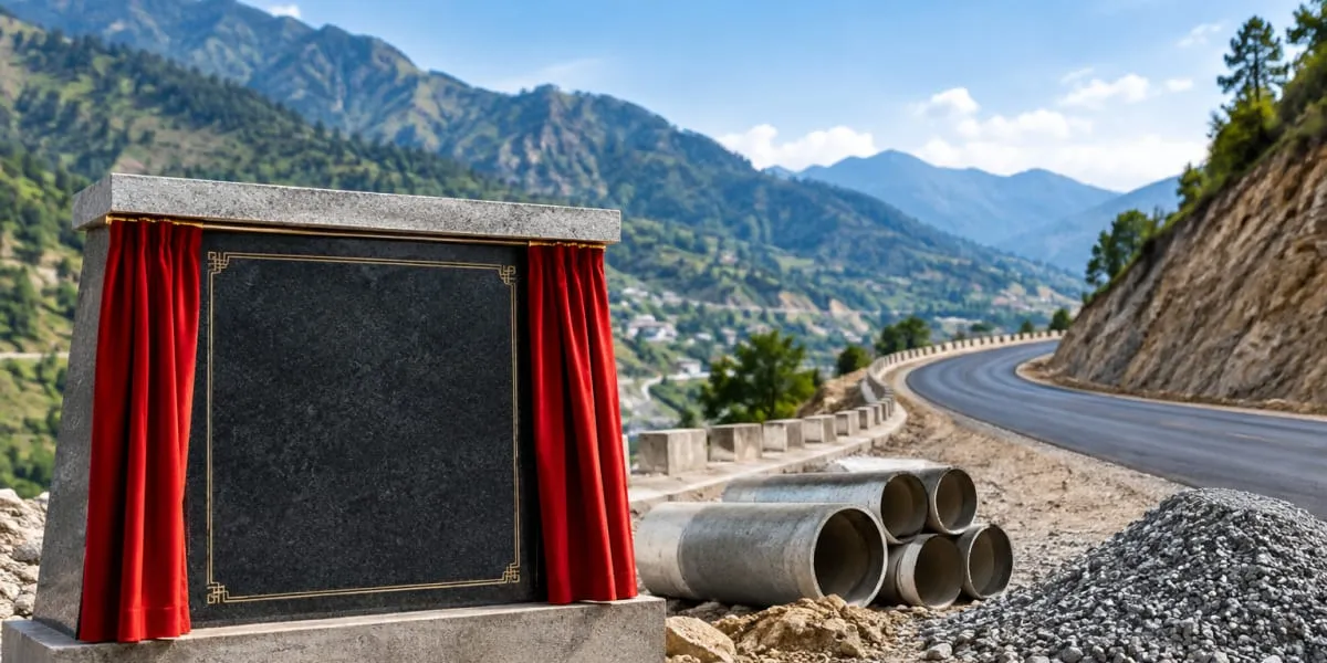 MLA Shaheen Lays Foundation for Rs. 19.6 mn Road in Ramban