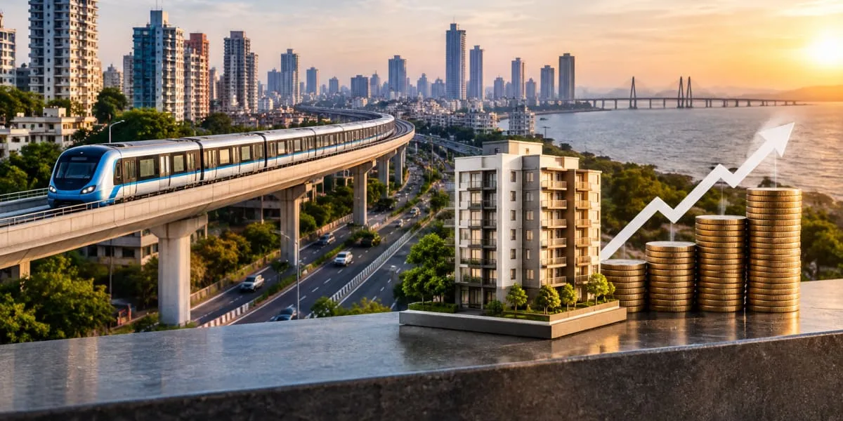 Mumbai Infrastructure Upgrades Lift Suburban Home Prices by 12%