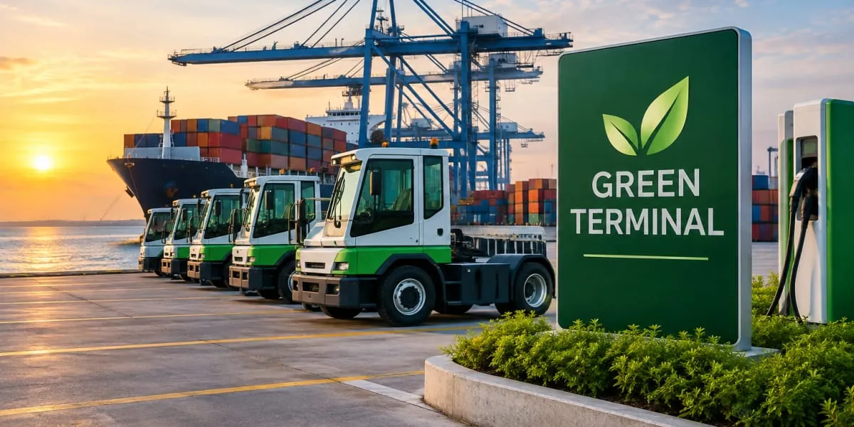 VOC Port Terminal Earns Green Tag After Full Electrification