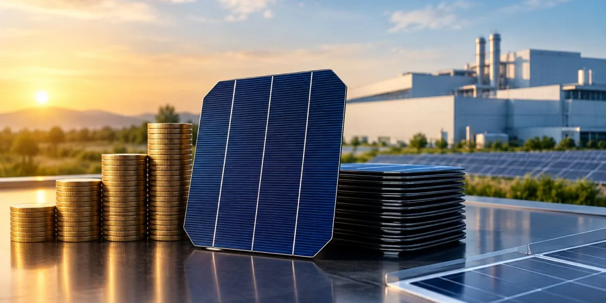Navitas Raises Up to US$20 mn for 2.2 GW Solar Cell Facility