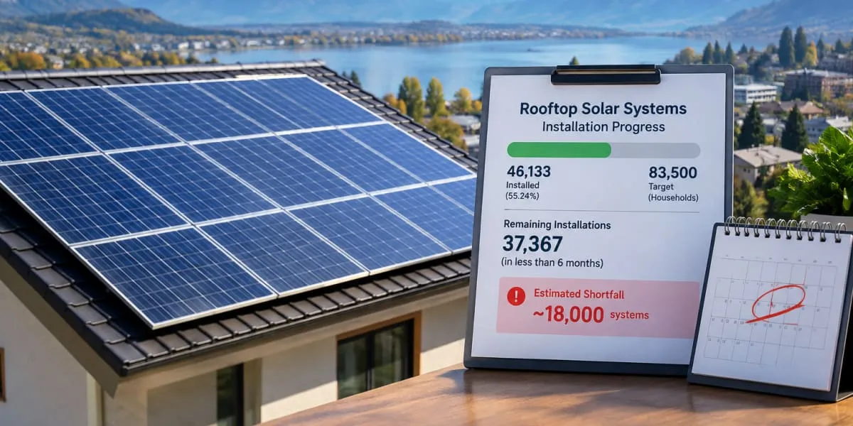 J&K Rooftop Solar Mission Faces Six-Month Installation Gap