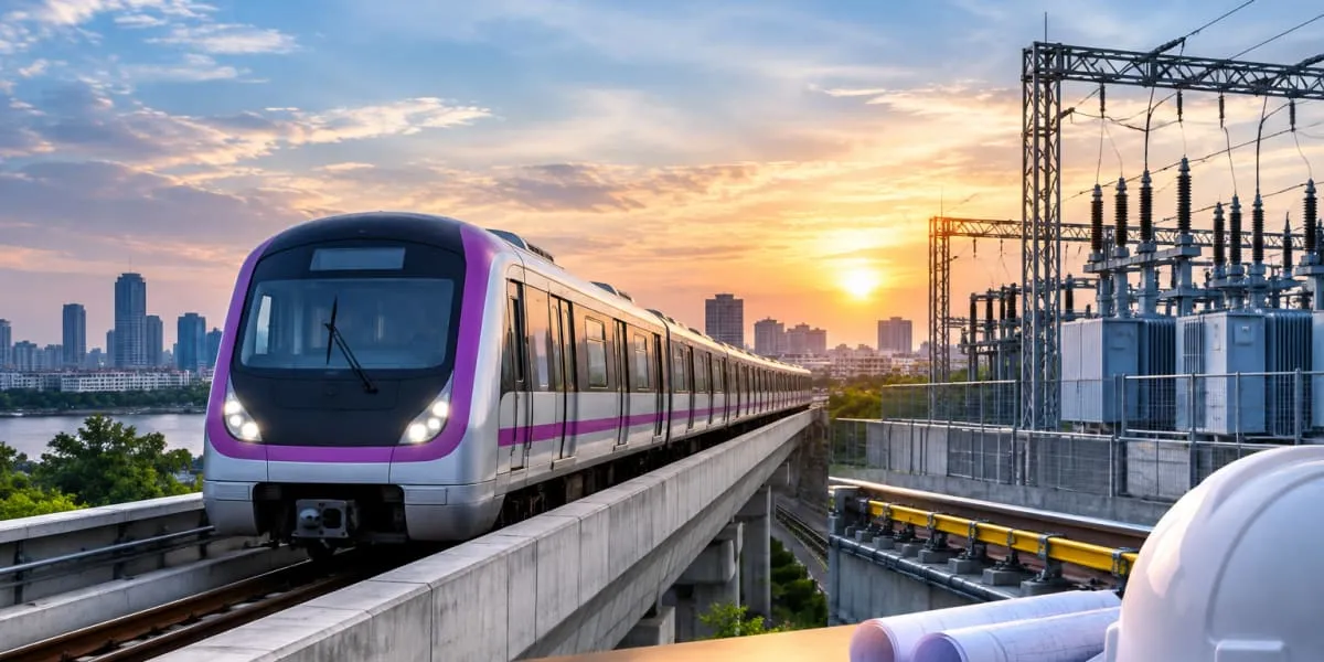 RVNL Invites Rs. 2.97 bn Bid for Kolkata Metro Purple Line