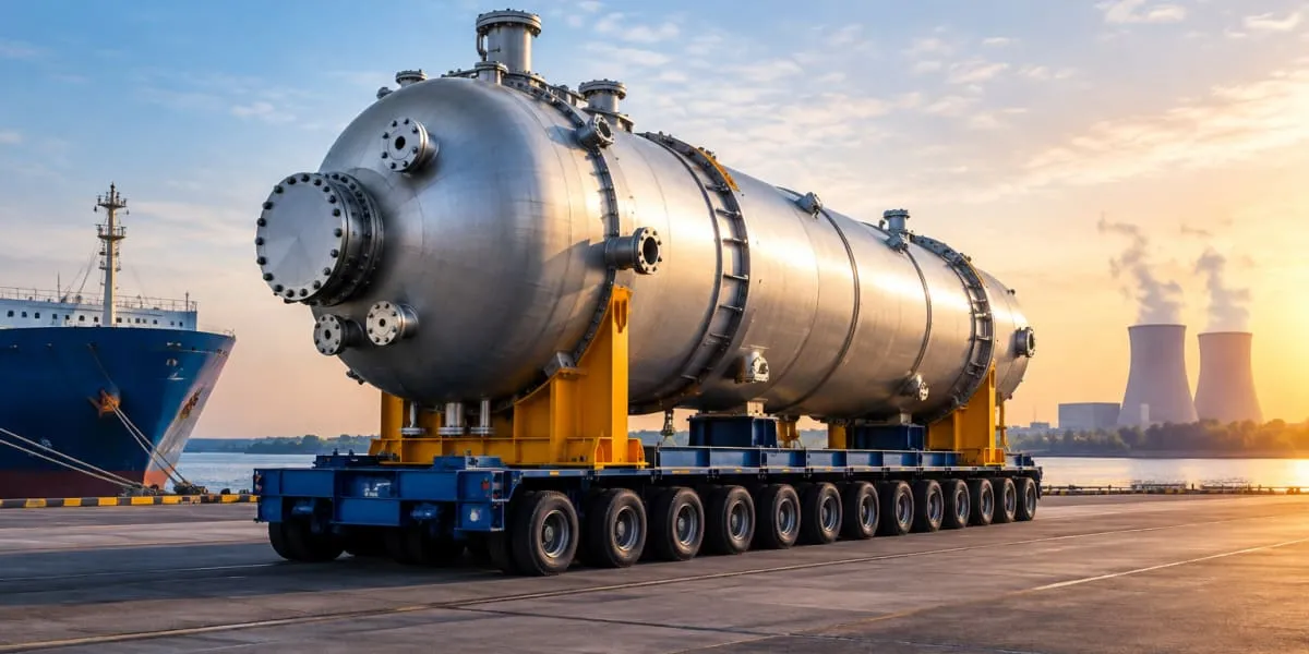 L&T Dispatches Eighth Steam Generator for India’s Nuclear Expansion