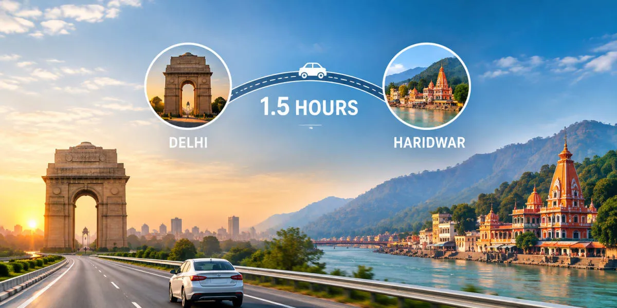 Delhi to Haridwar in 1.5 Hours from Next Month