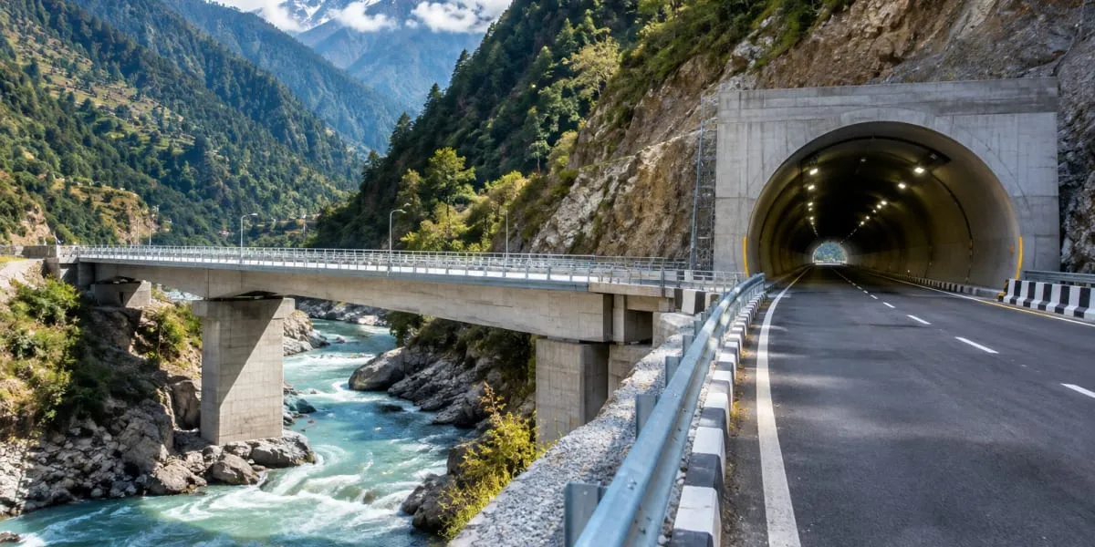 Kedarnath-Badrinath Link Opens 900-Metre Tunnel for Trial Runs