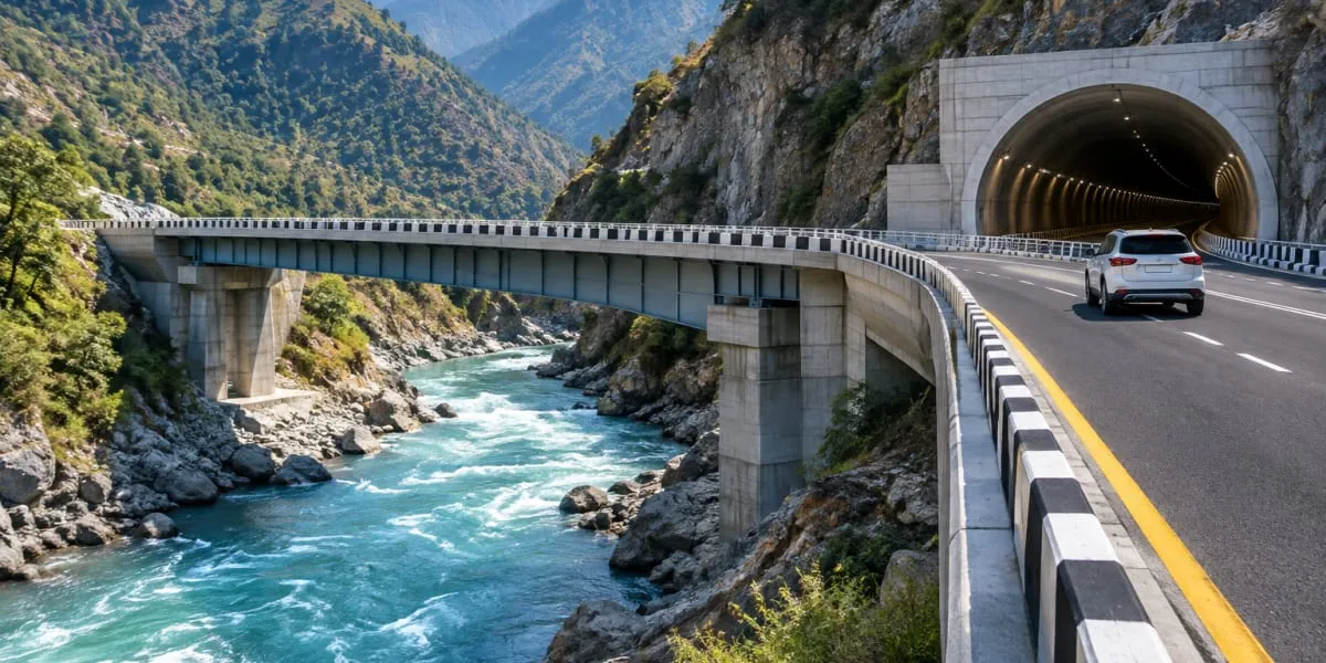 Trial Begins on Tunnel Linking Kedarnath and Badrinath Highways