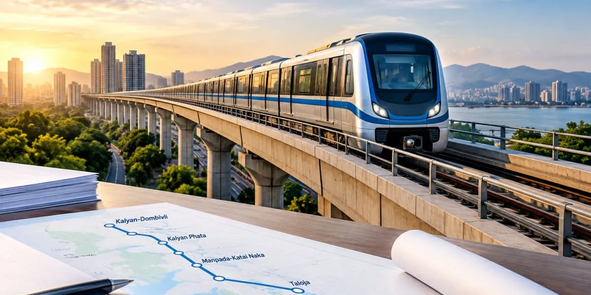 Mumbai Metro Line 12A Gets Green Light for Rs. 138.56 bn Plan