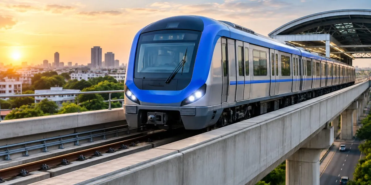Hitachi Rail Powers Opening of Chennai Metro Phase II Line