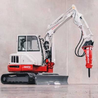 Takeuchi launches hydraulic hammers compatible with excavators 