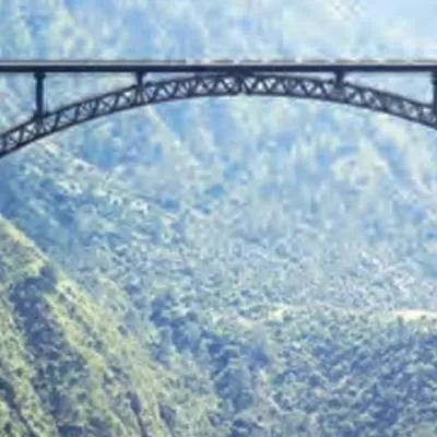 Chenab Trial Run Done For World S Highest Rail Bridge Chenab Trial Run Done For World S Highest Rail Bridge