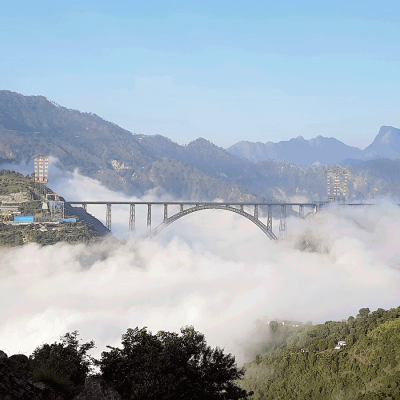 Chenab Bridge: The tallest railway bridge