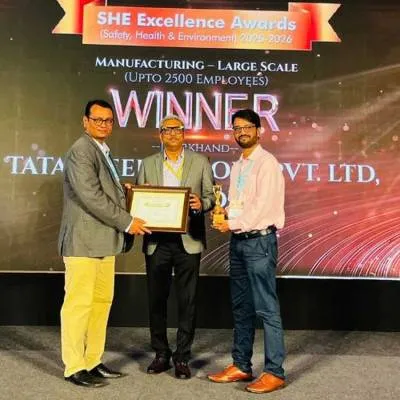 Tata Steel Colors Wins CII SHE Excellence Award