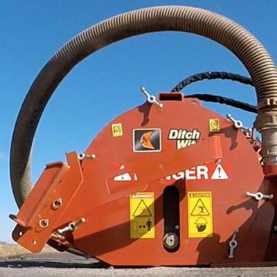 Ditch Witch’s microtrencher attachment for mini skid steers