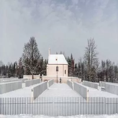 Objektor reveals monolithic concrete cemetery