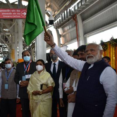 PM Modi inaugurates Pune Metro Rail project 