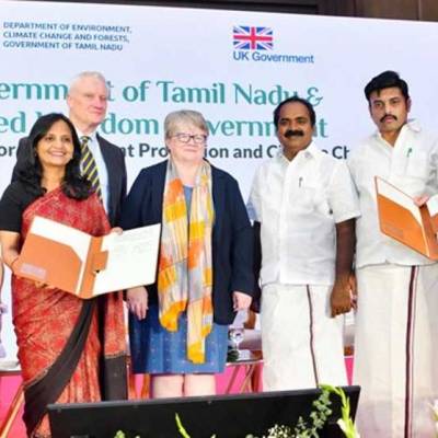 TN govt and UNEP launch green initiatives to Combat Climate Change