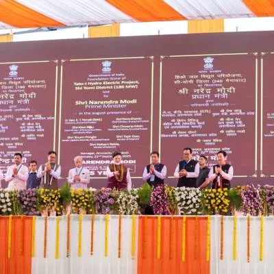 PM Modi Launches Rs 5.1 Billion Projects in Arunachal Pradesh
