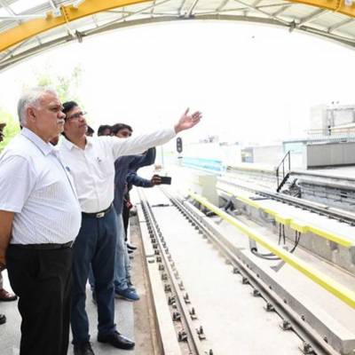 Chief Secretary inspects Agra Metro Rail Project, commends Progress