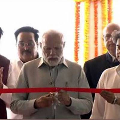 Modi In Rajkot PM Modi inaugurates new airport in Rajkot