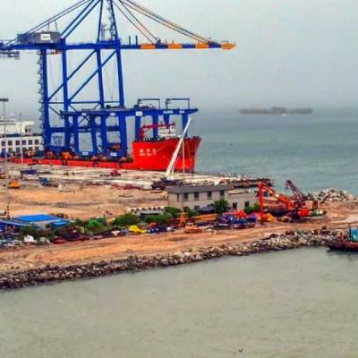 Chinese Vessel Delivers Crucial Crane for Vizhinjam Port