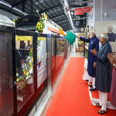 Modi Opens Final Phase II Stretch of Ahmedabad–Gandhinagar Metro