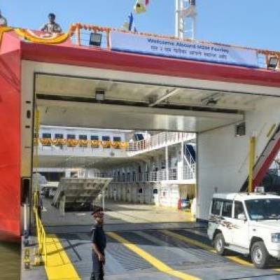 Water taxi services launched in Mumbai