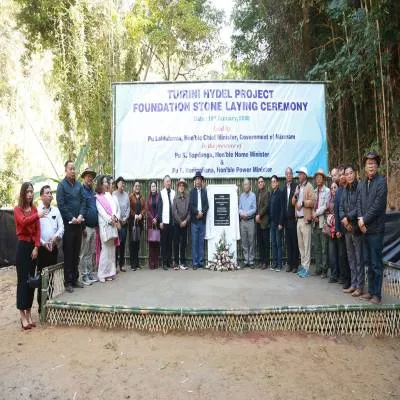 Mizoram Lays Foundation for 24 MW Tuirini Hydro Project