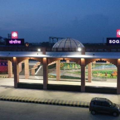  Indian Railways redevelops the Sogaria Railway station in Rajasthan