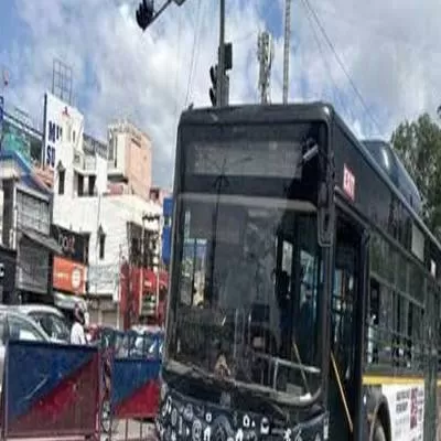 2 buses added to Huda City Centre Metro station in Gurugram