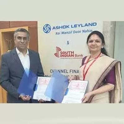 Ashok Leyland partners South Indian Bank for dealer finance